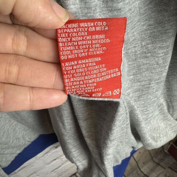 New York Giants NFL Blue Zip Front Jacket Three Time SUPERBOWL CHAMPS SZ Large - Picture 11 of 15